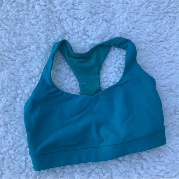 lululemon athletica Other - Lululemon sports bra top turquoise small
